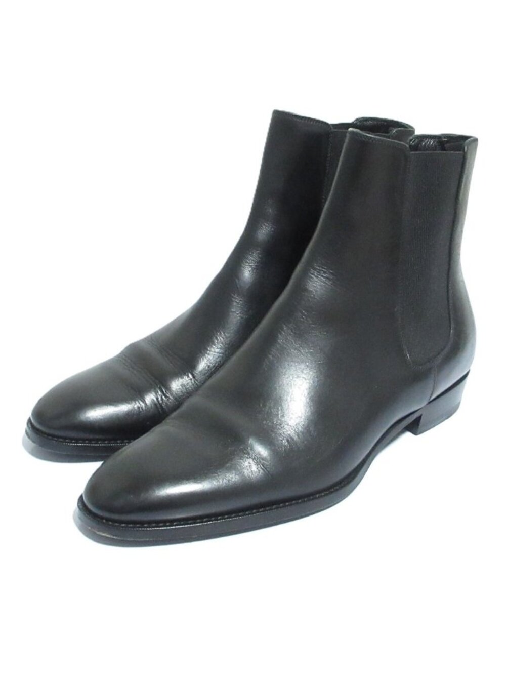 Celine Drugstore Chelsea Boots Side Gore Black Autumn Winter